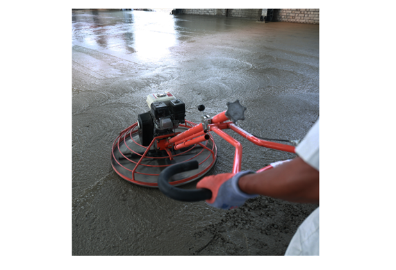 hand concrete power trowel with G X 160 engine