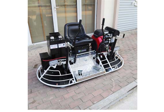 Hydraulic ride on concrete power trowel hydraulic power trowel machine hydraulic gasoline concrete power trowel