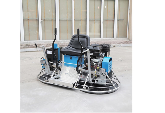 gasoline engine float machine concrete rideon power big trowel clutch machine