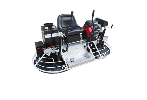 Gasoline concrete ride on smoothing machine power trowel for sale