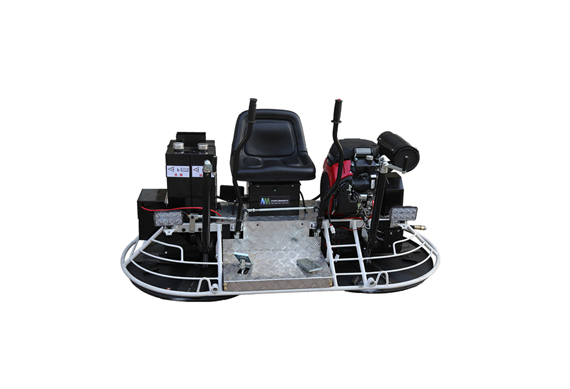 ride on concrete double mini power trowel machine