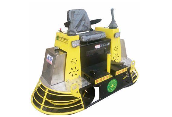 used concrete mini ride on riding power trowel hydraulic machine for sale with CE