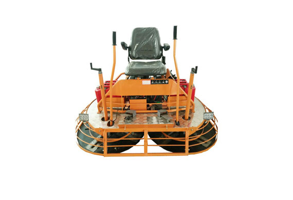 Ct1046 power trowel concrete ride on machine grinding grains