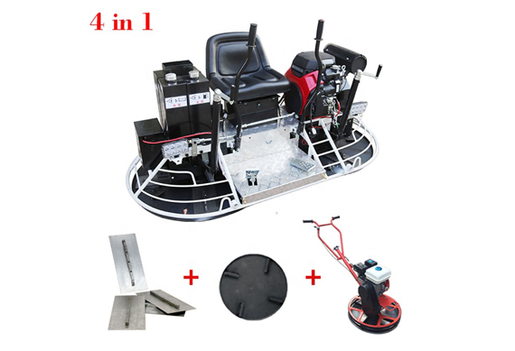 Free shipping& Gifts for ride on power trowel machine 24hp concrete helicopter finish floating machines CE/ISO