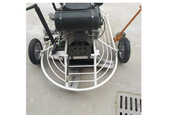 FREE SHIPPING for high quality concrete surface power trowel with double plate