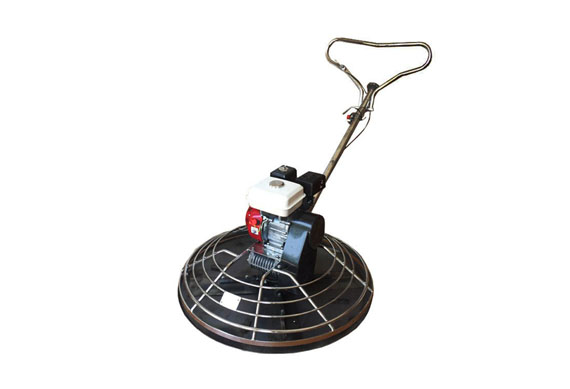 hand push gasoline concrete ground vibratory power trowel