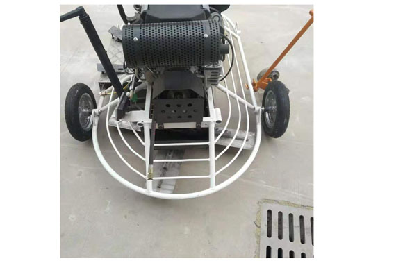 New style concrete double plates/pans ride on power trowel machine