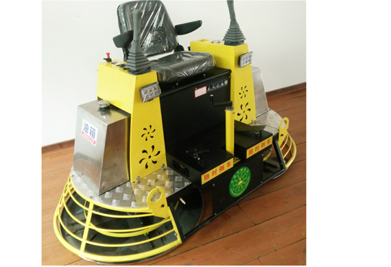 superior hydraulic ride on power trowel machine