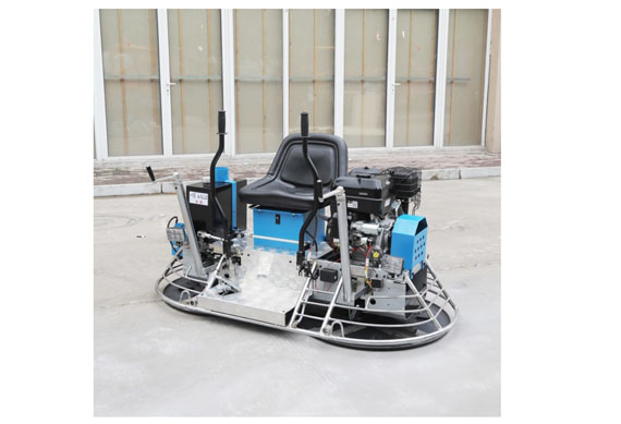 gasoline engine float machine concrete rideon power trowel concrete troweling leveling machine