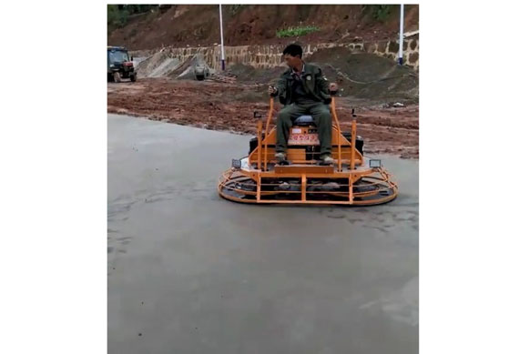 helicopter concrete floor machine for concrete finish work