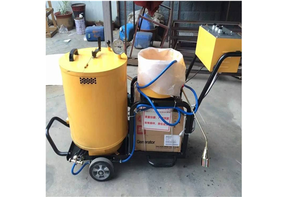 mini crack sealing machine for concrete asphalt road repair machine