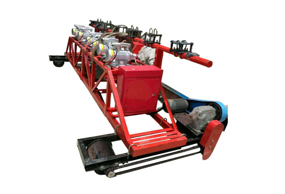 Vibrating paver leveling machine top level screed concrete 5500mm