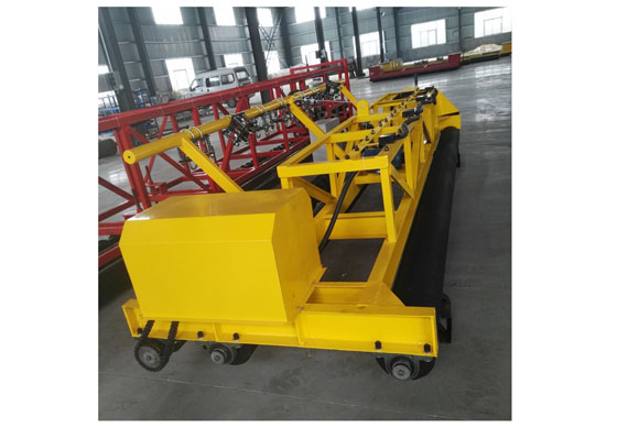 Paving leveling machine for road construction paver