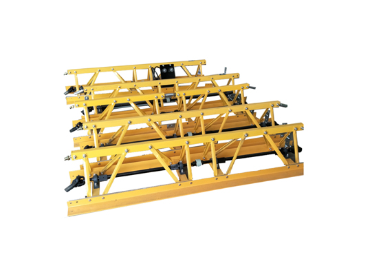 gasoline frame type concrete vibratory leveling machine