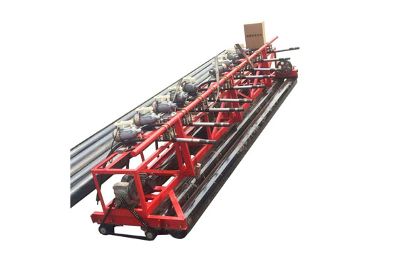 concrete road paver laying machine