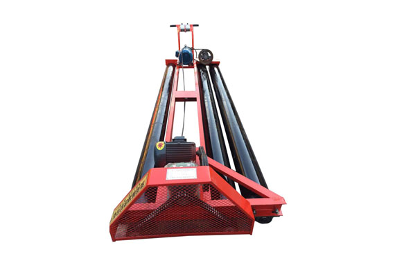 concrete road paver laying machine