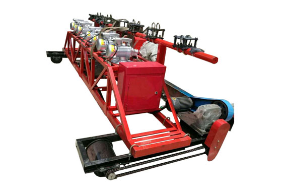 concrete road paver laying machine