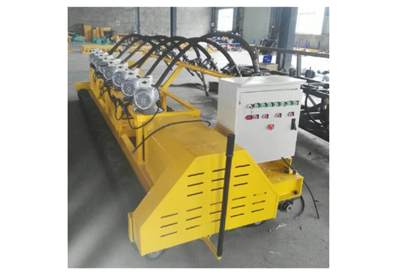 concrete triple roller tube pavers machine