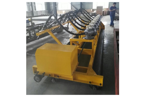 concrete triple roller tube pavers machine