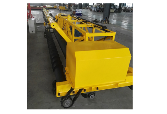 price of concrete road paver laying machine with three roller shaft