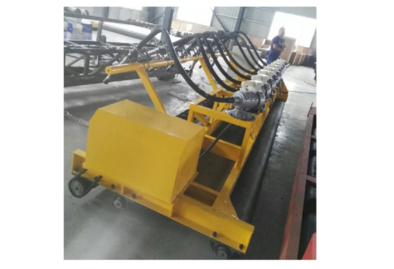 price of concrete road paver laying machine with three roller shaft