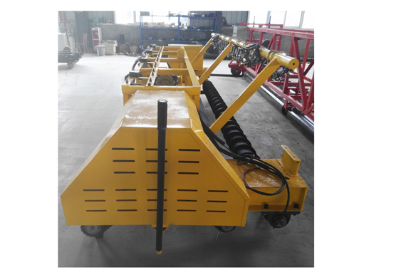 three roller shaft concrete road roller paver laying machine customizable length for sale