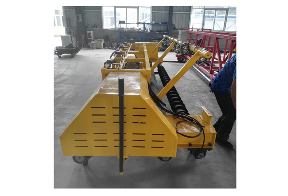 three roller shaft concrete road roller paver laying machine customizable length for sale