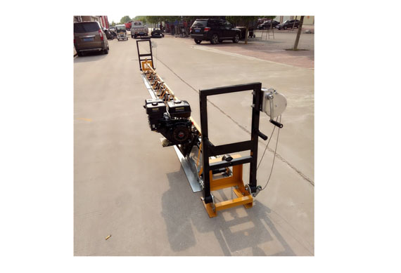 concrete use frame type floor leveling machine frame Vibrating Concrete Screed machine