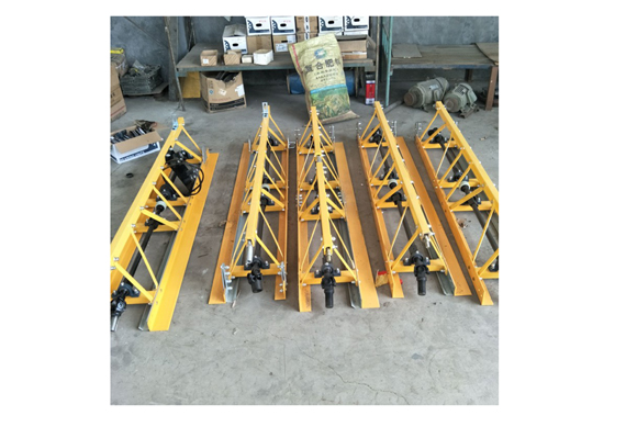 concrete use frame type floor leveling machine frame Vibrating Concrete Screed machine