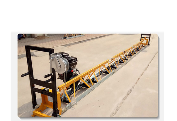 concrete use frame type floor leveling machine frame Vibrating Concrete Screed machine