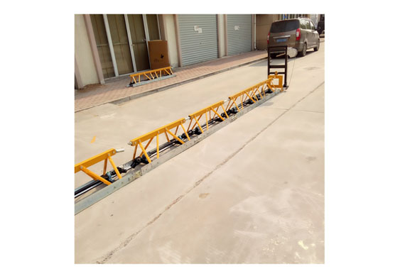 concrete leveling tools of construction machine used in concrete floor