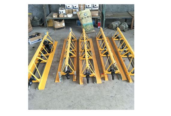 easy operating concrete frame bending leveling machine for pavement