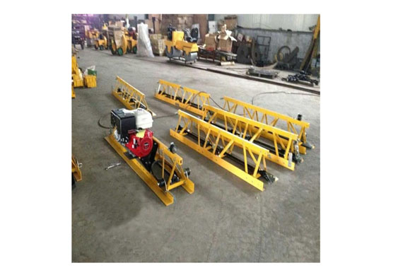 easy operating concrete frame bending leveling machine for pavement