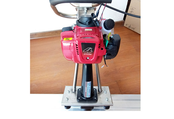 hand pull vibratory scraper mini gasoline leveling machine