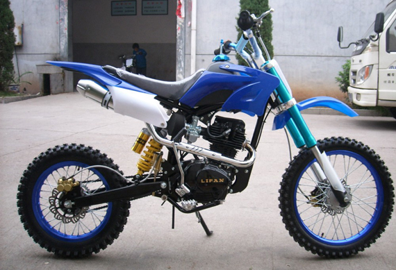 125cc enduro chain drive dirt bikes for wholesale