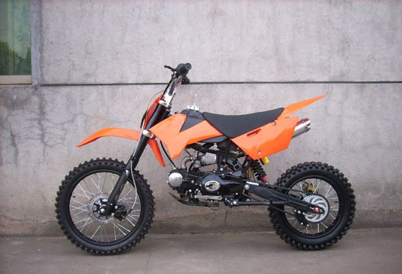 Dirt bike 60-80km/h max type and gas/diesel fuel pit bike 125cc+