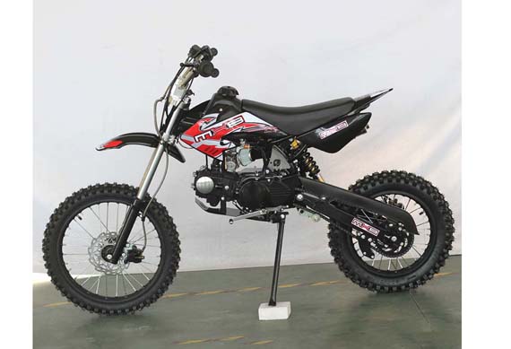 Mini 50cc dirt bike with engine