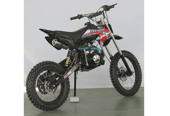 Mini 50cc dirt bike with engine