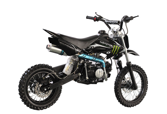 Mini dirt bike kick start pit bike cross 125cc sports bike