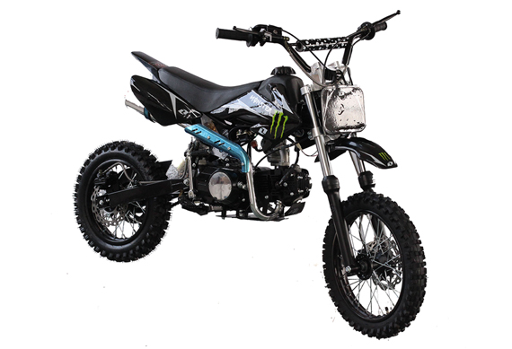 Mini dirt bike kick start pit bike cross 125cc sports bike