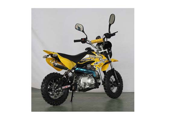 Semi Automatic 50CC Kids Kick Start Dirt Bike Mini Dirt Bike