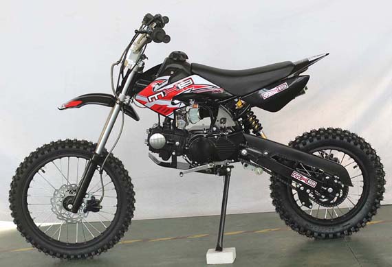 Custom-made mini dirt bike 125cc 2 stroke dirt bike from china