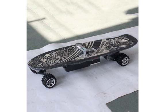 nice design off road power electric skateboard