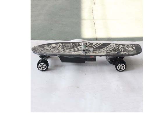 nice design off road power electric skateboard