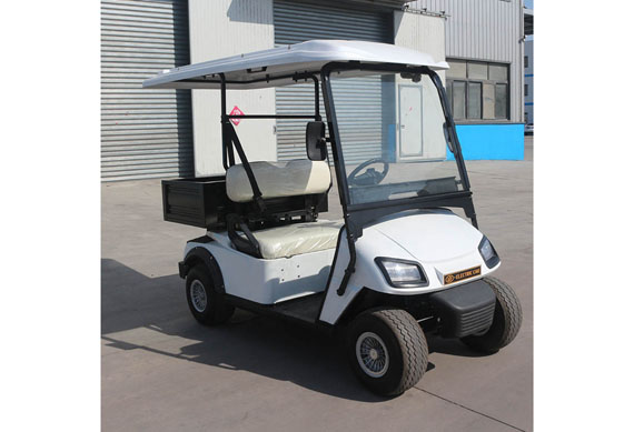 2-seater electric golf cart with Storage battery