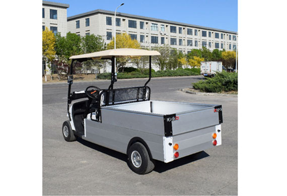 Electric golf carts with cargo boxes for farms and hotels