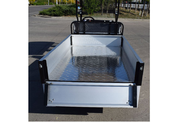 Electric golf carts with cargo boxes for farms and hotels