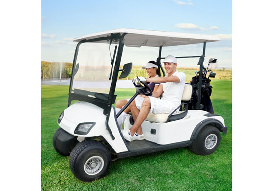 Quality single seat one person electric golf utility cart