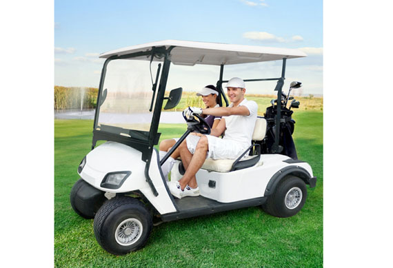 New small 2 seats electric golf cart for golf course