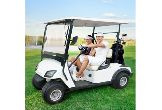 Electric golf cart six passengers high quality golf buggy
